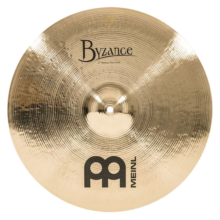 Meinl 17" Byzance Brilliant Medium Thin Crash Cymbal