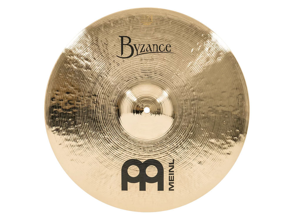 Meinl Cymbals 18" Byzance Brilliant Thin Crash Cymbal