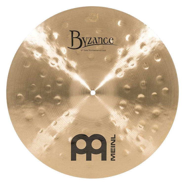 Meinl 18" Byzance Traditional Extra Thin Hammered Crash Cymbal