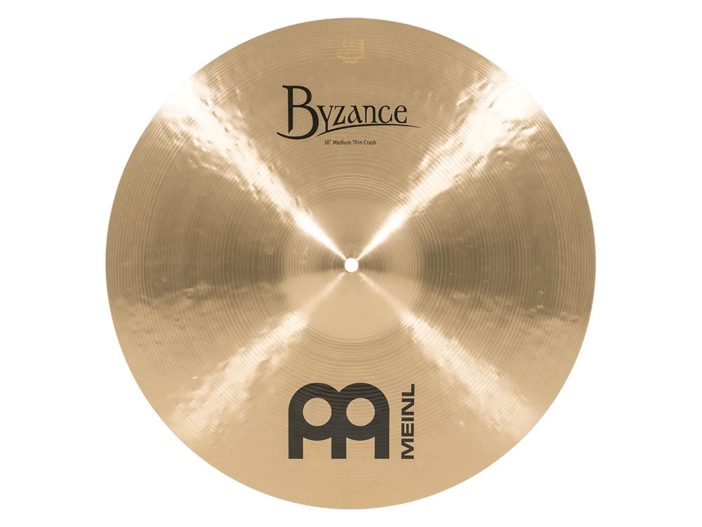 Meinl Cymbals 18" Byzance Traditional Medium Thin Crash Cymbal