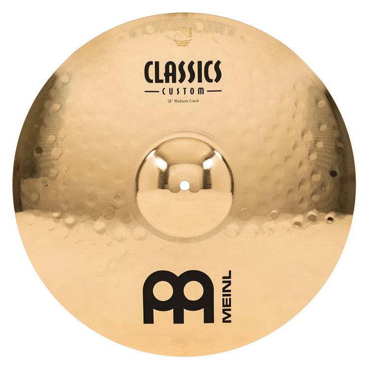 Meinl 18" Classics Custom Brilliant Medium Crash Cymbal