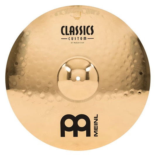 Meinl 18" Classics Custom Brilliant Medium Crash Cymbal