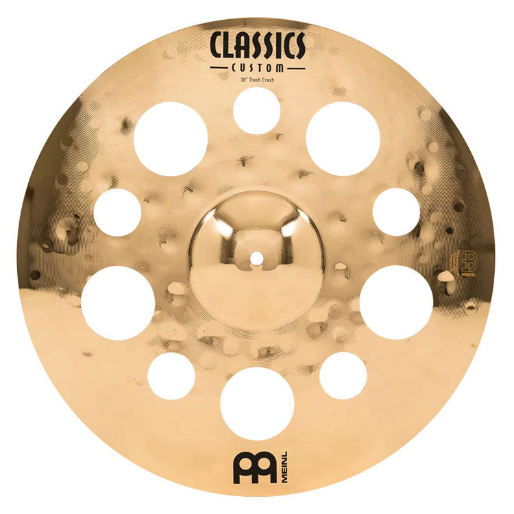 Meinl 18" Classics Custom Brilliant Trash Crash Cymbal