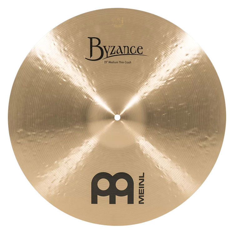 Meinl 19" Byzance Traditional Medium Thin Crash Cymbal