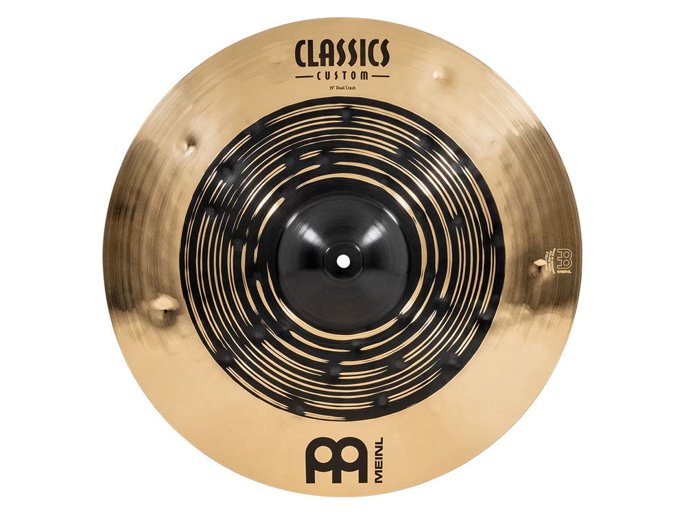 Meinl Cymbals 19" Classics Custom Dual Crash Cymbal