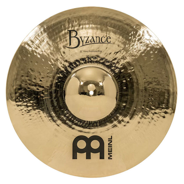 Meinl 22" Byzance Brilliant Heavy Hammered Ride Cymbal