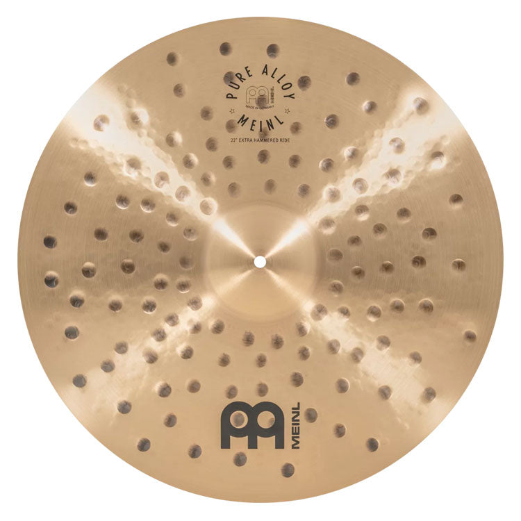 Meinl 22" Pure Alloy Extra Hammered Ride Cymbal