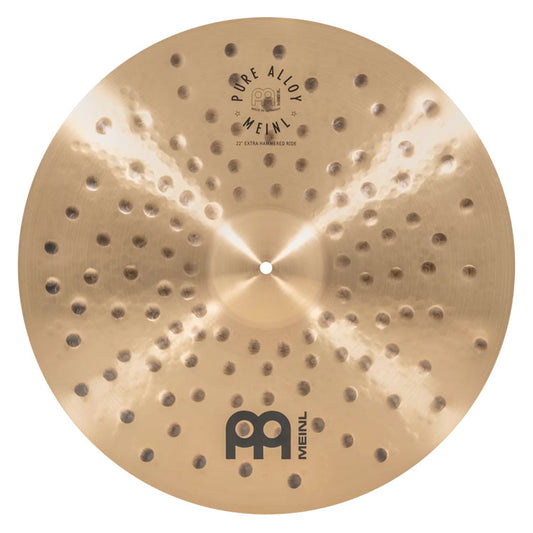 Meinl 22" Pure Alloy Extra Hammered Ride Cymbal