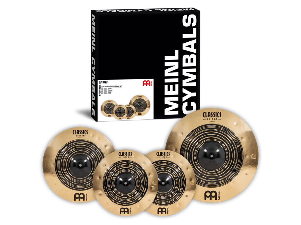 Meinl Classics Custom Dual Complete 14H/16C/20R Cymbal Pack