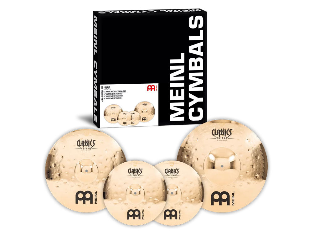 Meinl Classics Custom Extreme Metal 14H/18C/20R Cymbal Pack
