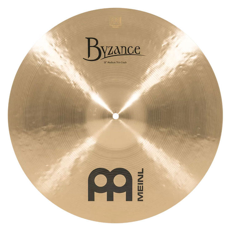 Meinl Cymbals 18" Byzance Traditional Medium Thin Crash Cymbal