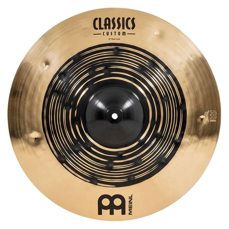 Meinl Cymbals 19" Classics Custom Dual Crash Cymbal