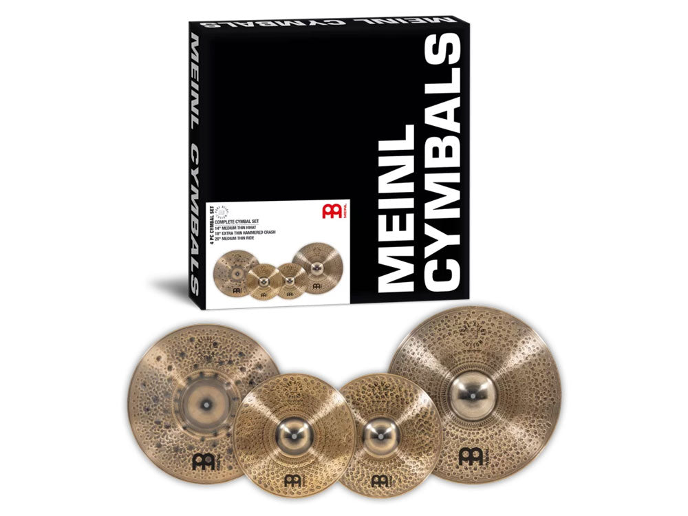 Meinl Cymbals Pure Alloy Custom Complete Cymbal Pack