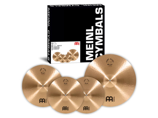 Meinl Cymbals Pure Alloy Cymbal Pack