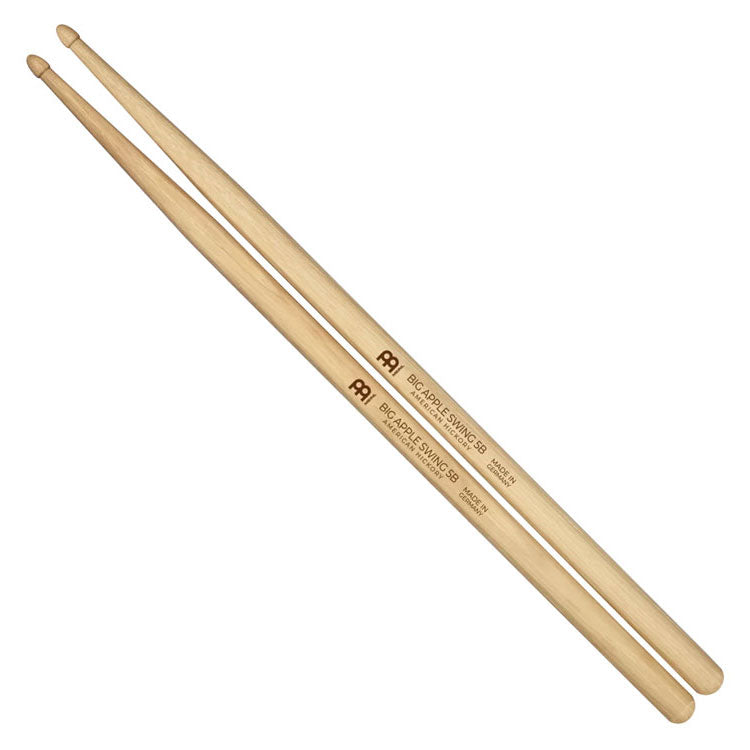 Meinl Hickory Big Apple Swing 5B Wood Tip Drum Sticks