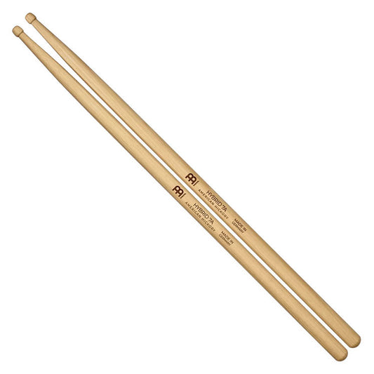 Meinl Hickory Hybrid 7A Wood Tip Drum Sticks