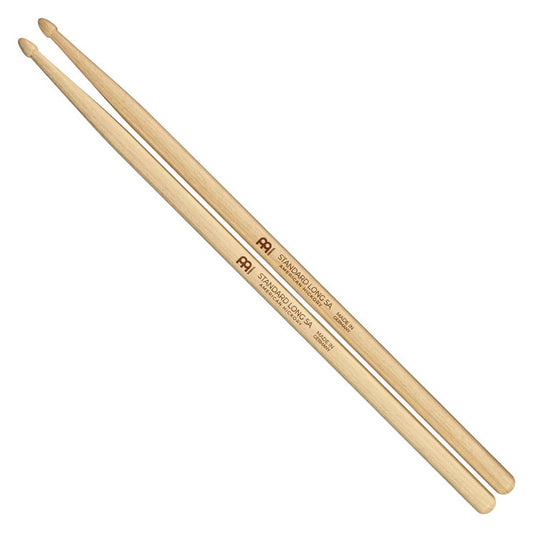 Meinl Hickory Standard Long 5A Wood Tip Drum Sticks