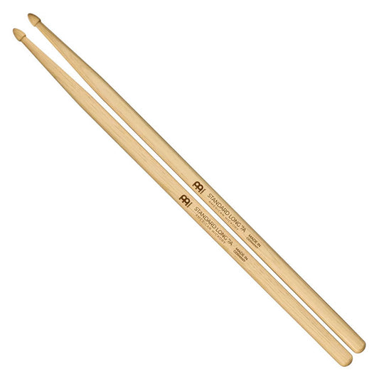 Meinl Hickory Standard Long 7A Wood Tip Drum Sticks