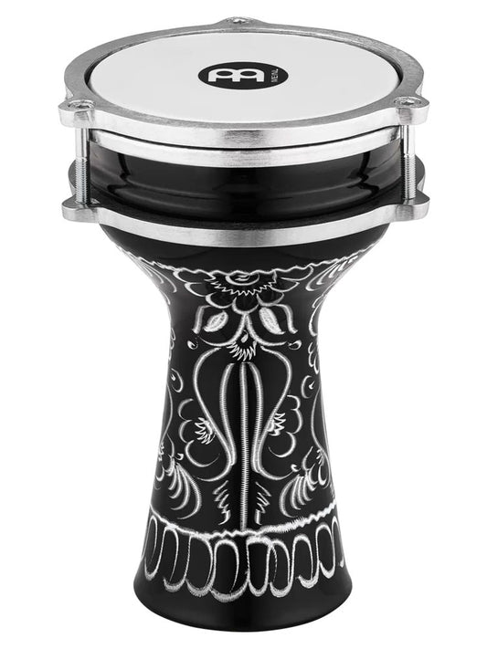 Meinl Percussion 4-1/4" Aluminum Mini Darbuka Hand Engraved