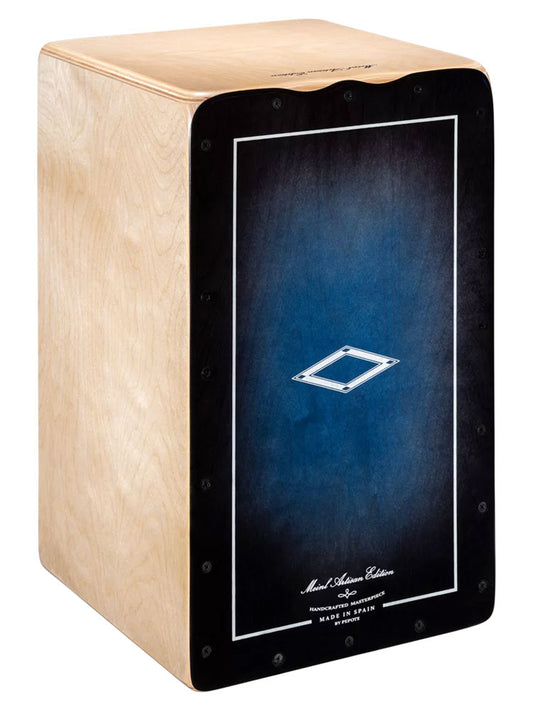 Meinl Percussion Artisan Edition Tango Line String Cajon Blue Fade