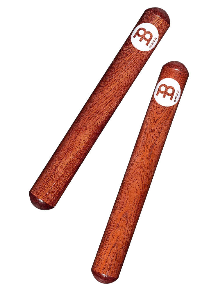 Meinl Percussion CL18 Claves De Luxe, Dense Hardwood,Wood/ Brown