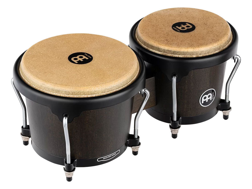 Meinl Percussion Headliner Series 6-3/4" & 8" Bongos Vintage Wine Barrel