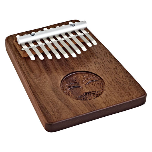Meinl Sonic Energy 10 Note Kalimba, Black Walnut - Tree of Life