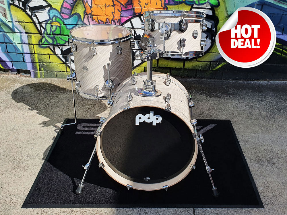 PDP Concept Maple 18" 3 Piece Shell Pack - Twisted Ivory