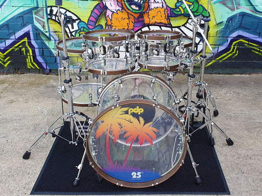 PDP Limited Edition 25th Anniversary Acrylic 22" 5 Piece Shell Kit