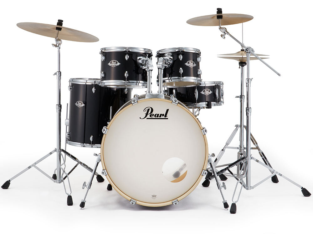 Pearl Export EXX 22" Fusion Plus 5 Piece Drum Kit - Jet Black