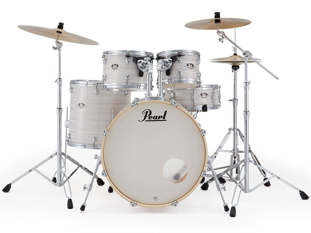 Pearl Export EXX 22" Fusion Plus 5 Piece Drum Kit - Slipstream White