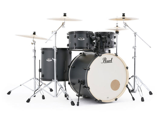 Pearl Export EXX Limited Edition 22" Fusion Plus 5 Piece Drum Kit - Graphite Slate