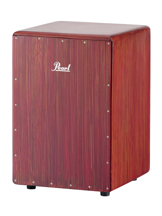 Pearl Percussion Boom Box Cajon Artisan Red Mahogany