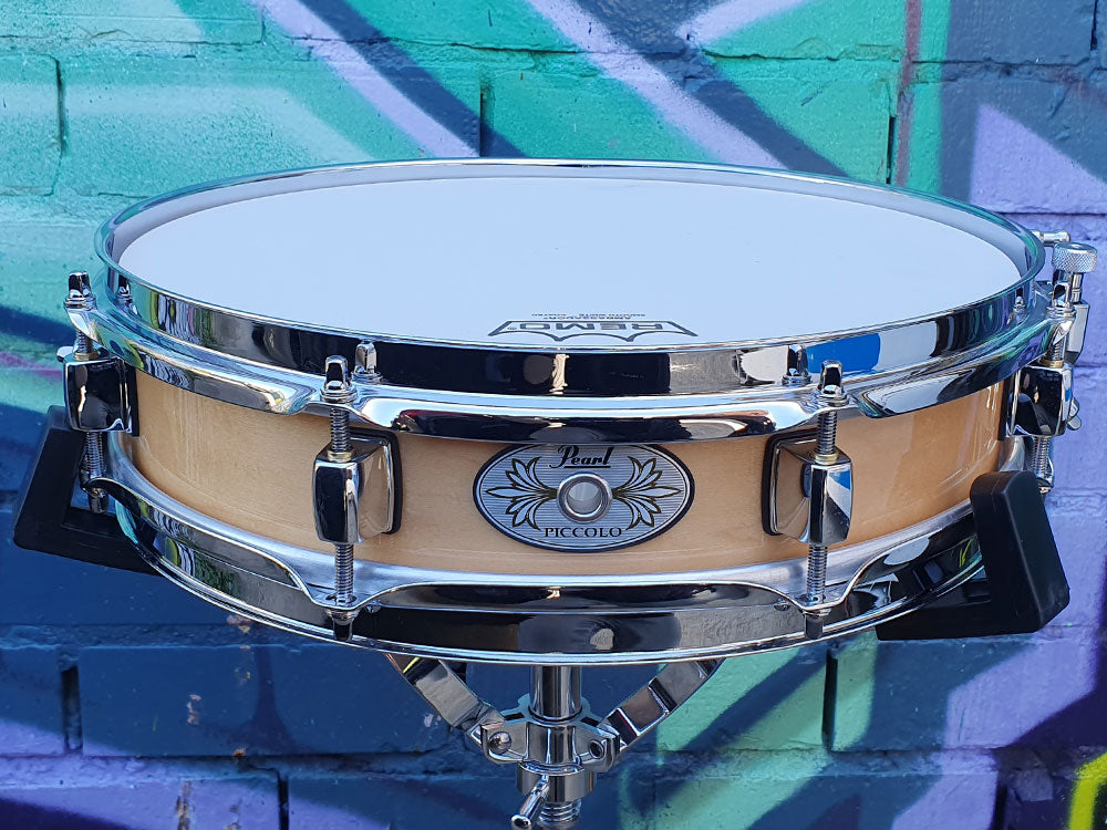 Pearl Piccolo 13" x 3" Maple Snare Drum - Natural