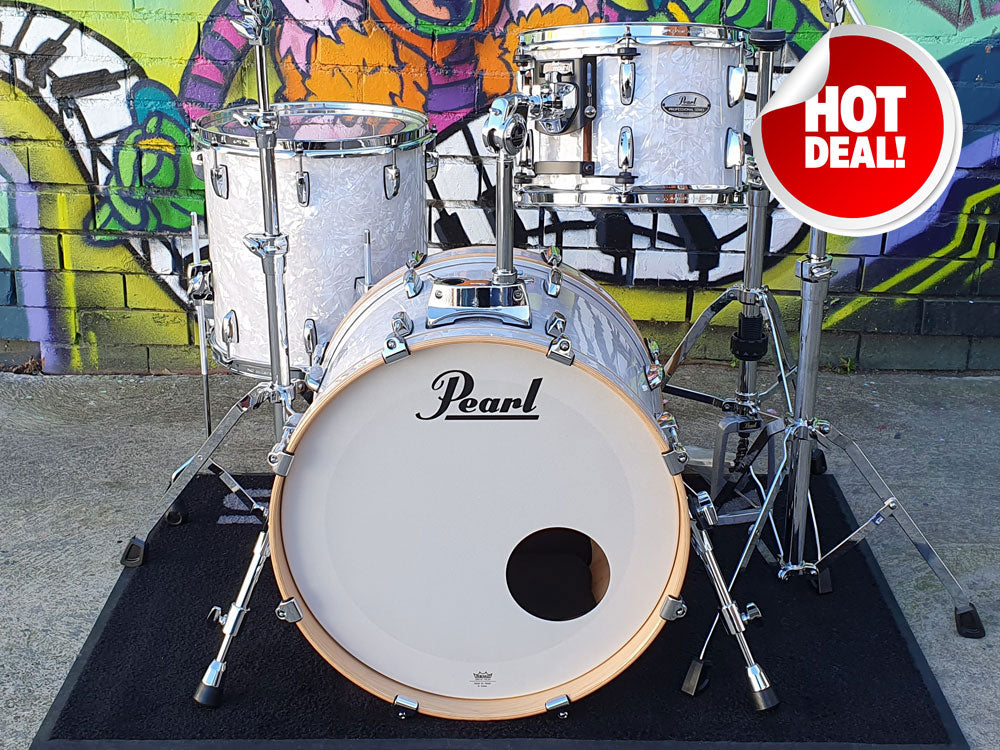 Pearl Professional Series 20" 3 Piece Shell Kit - White Marine Pearl