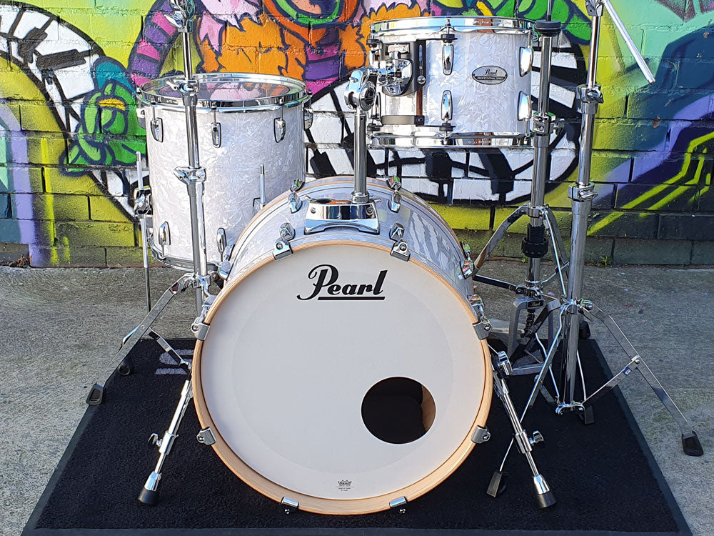 Pearl Professional Series 20" 3 Piece Shell Pack - White Marine Pearl