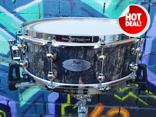 Pearl Reference Pure 14" x 5" Snare Drum - Satin Charred Oak