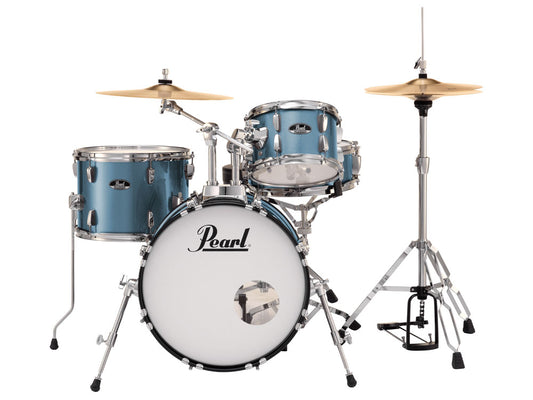 Pearl Roadshow 18" 4 Piece Drum Kit - Aqua Blue Glitter