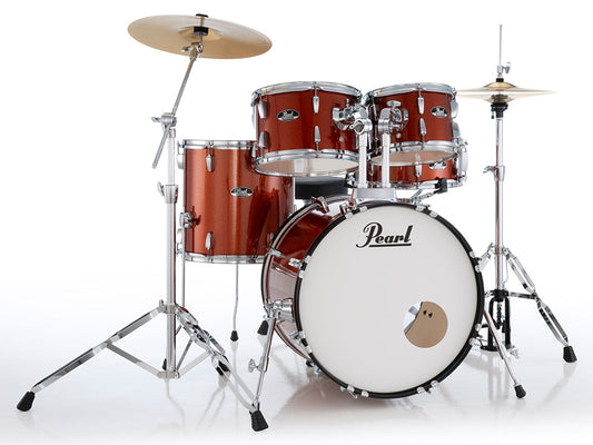 Pearl Roadshow 20" Fusion 5 Piece Drum Kit - Burnt Orange Sparkle