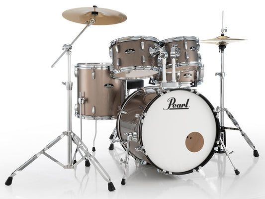 Pearl Roadshow 22" Fusion Plus 5 Piece Drum Kit - Bronze Metallic