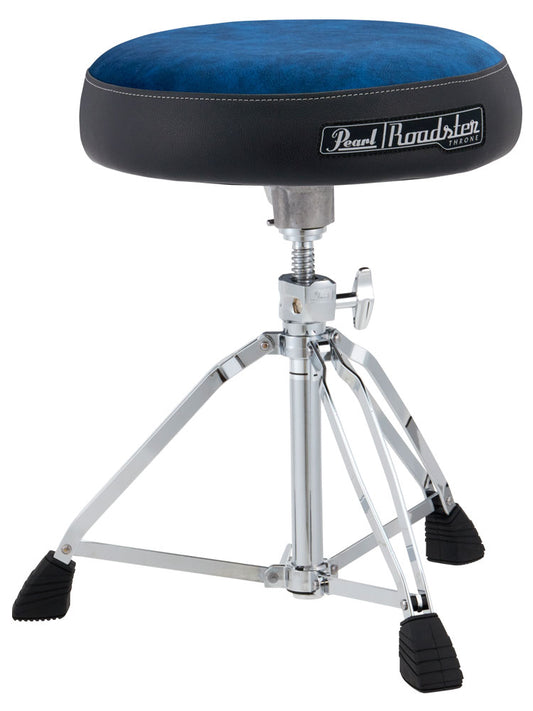 Pearl Roadster D1500 Cloth Top Drum Throne Blue