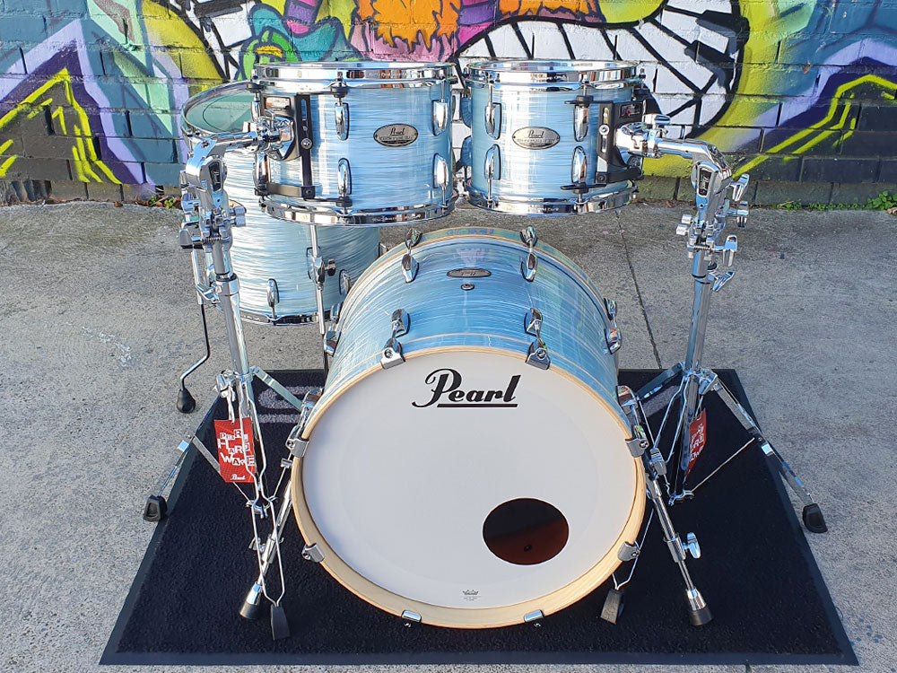 Pearl Session Studio Select 20" 4 Piece Shell Kit - Ice Blue Oyster