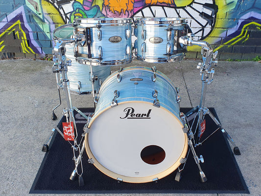 Pearl Session Studio Select 20" 4 Piece Shell Pack - Ice Blue Oyster