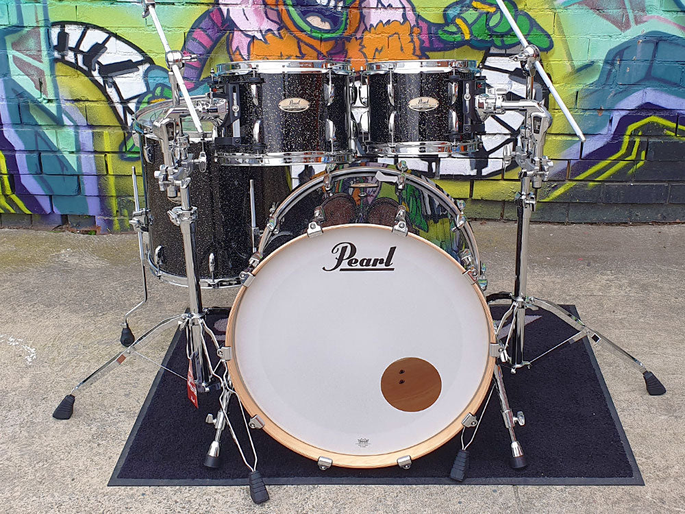 Pearl Session Studio Select 22" 4 Piece Shell Pack - Black Halo Glitter