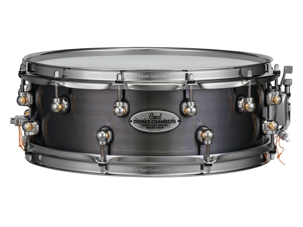 Pearl Signature Dennis Chambers 14" x 5" Cast Aluminum Snare Drum