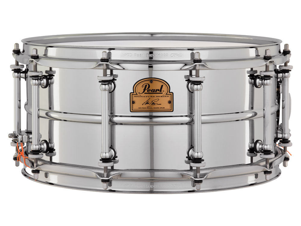 Pearl Signature Ian Paice 14" x 6.5" Beaded Steel Snare Drum