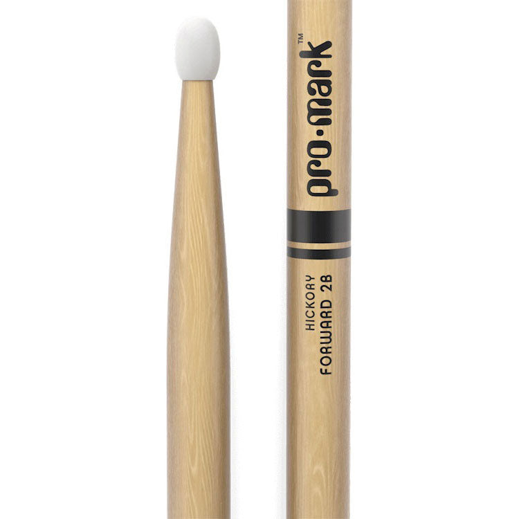 ProMark Classic Forward 2B Hickory Nylon Tip Drum Sticks