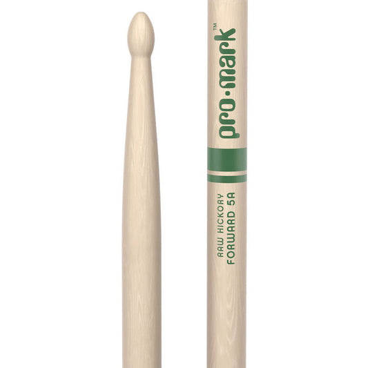 ProMark Classic Forward 5A Raw Hickory Wood Tip Drum Sticks