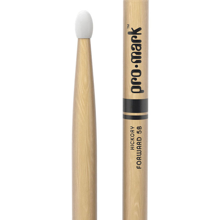 ProMark Classic Forward 5B Hickory Nylon Tip Drum Sticks