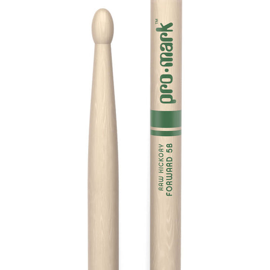 ProMark Classic Forward 5B Raw Hickory Wood Tip Drum Sticks